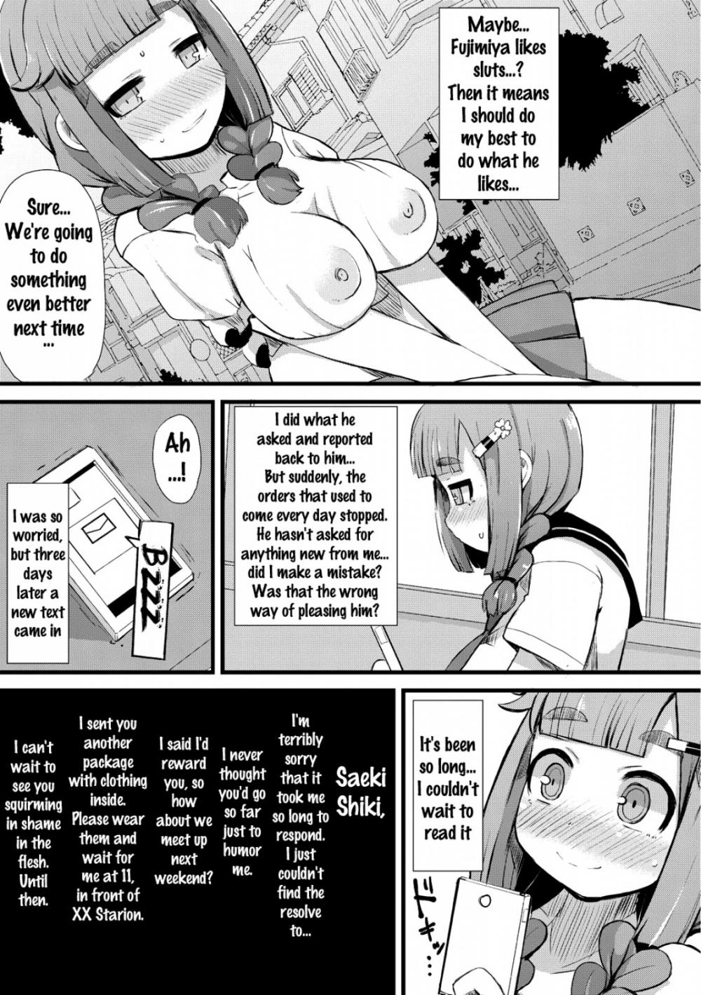 Hentai Manga Comic-A Large Breasted Honor Student Makes The Big Change to Perverted Masochist-Chapter 7-21